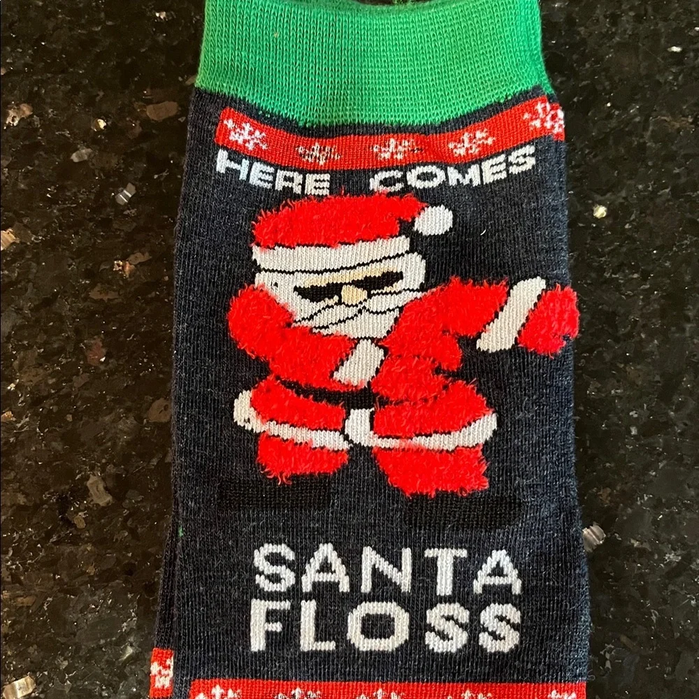 🇺🇸Set of Santa Floss Christmas Socks